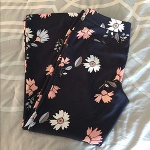 Gently worn Loft navy trouser pants